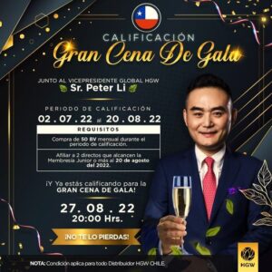 HGW CENA DE GALA FIN DE AÑO CHILE 2022