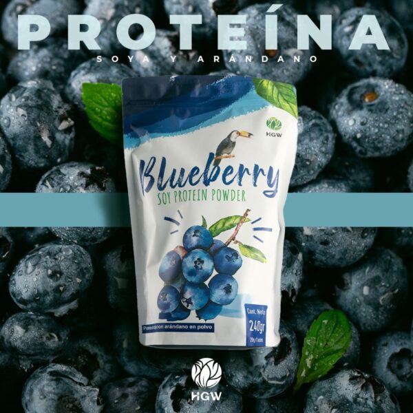 Proteina de Soya con arándanosv