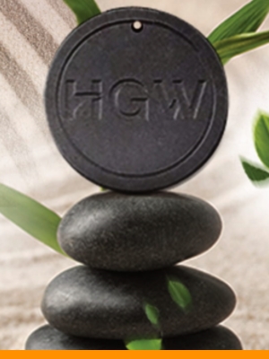 Medallón de turmalina de HGW