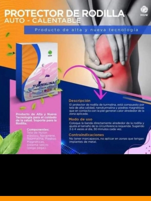 Protector de rodilla de Turmalina HGW